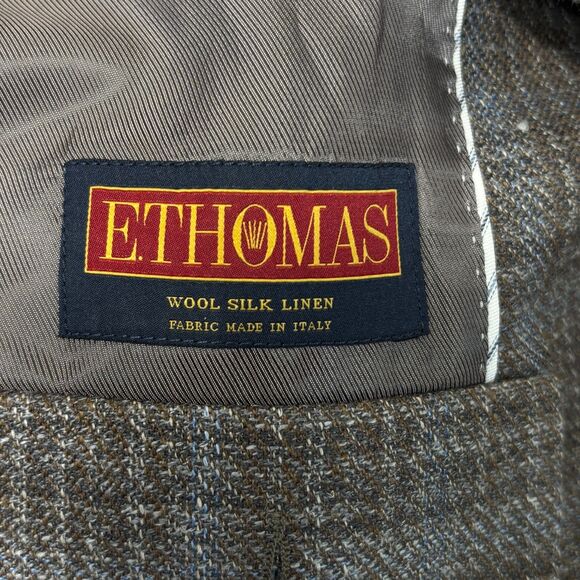 Joseph Abboud Men Ethomas Blazer Jacket Size 48 Reg Wool Silk Linen C055 -25 - Picture 16 of 16